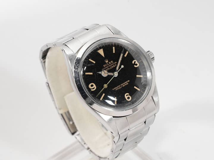 ロレックス エクスプローラーI Ref.1016 ステンレススチール ブラック文字盤