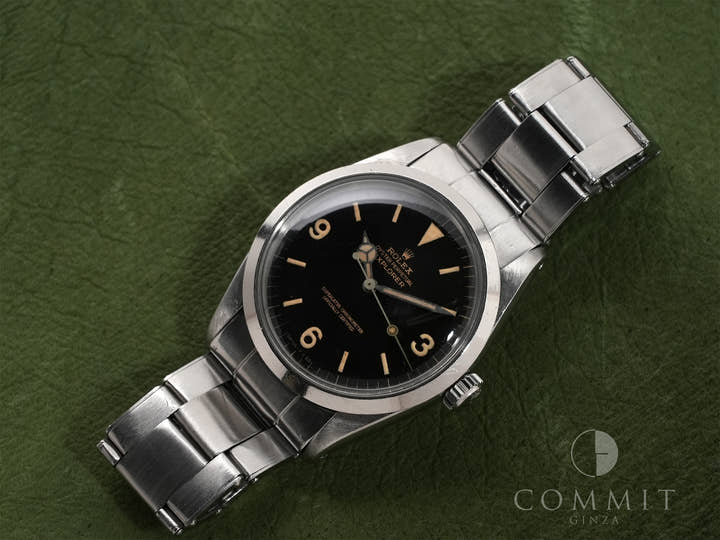 ロレックス エクスプローラーI Ref.1016 ステンレススチール ブラック文字盤