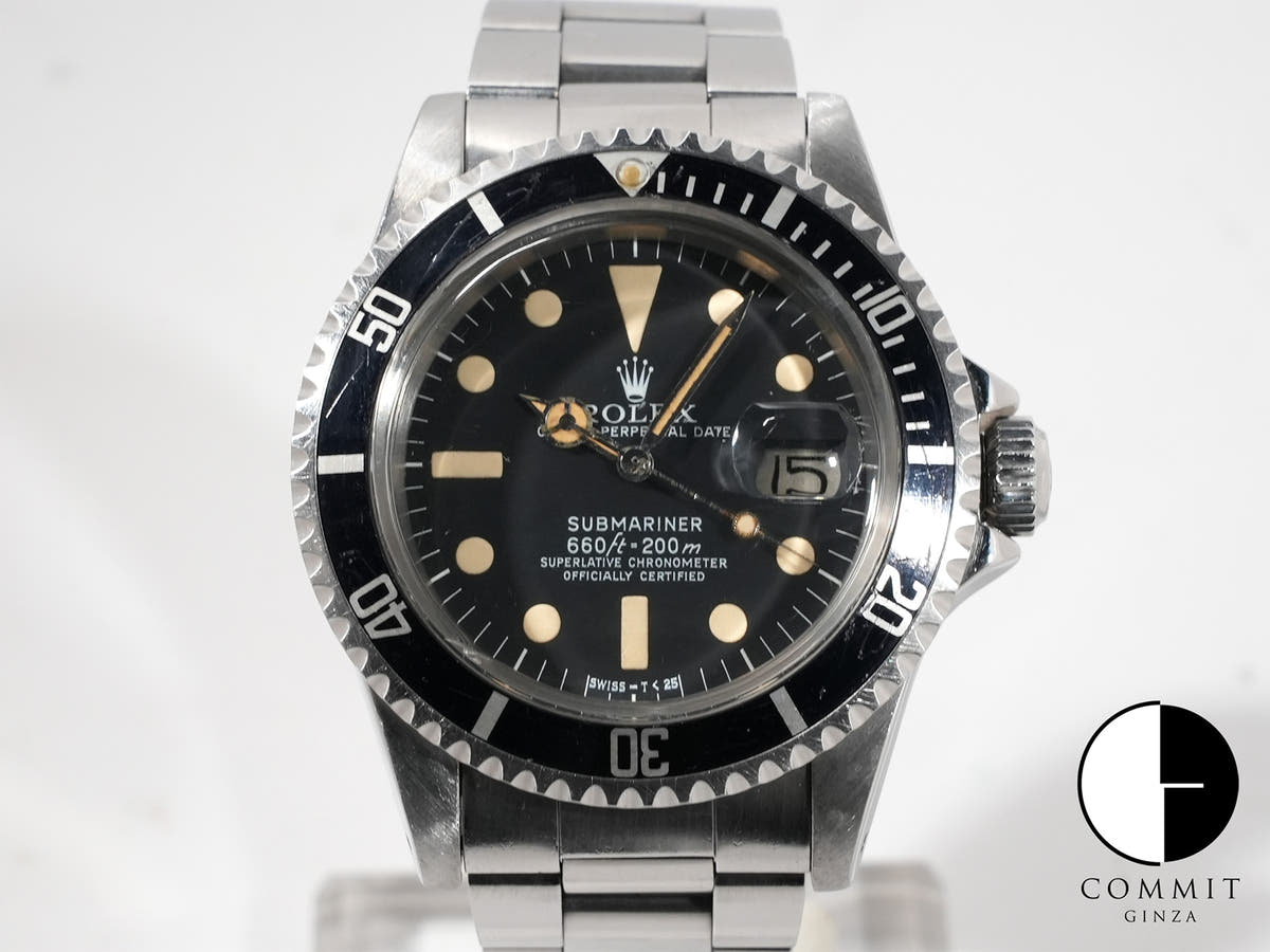 Rolex Submariner Date Ref. 1680 Stainless Steel Black Dial