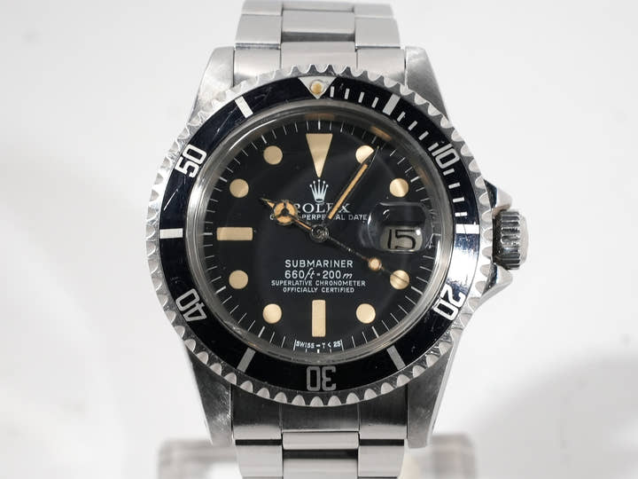 Rolex Submariner Date Ref. 1680 Stainless Steel Black Dial