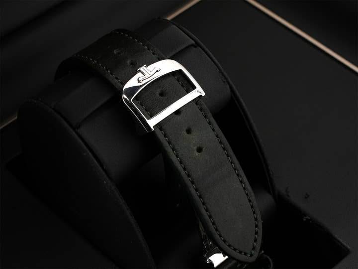 ジャガールクルト レベルソ トリビュート スモールセコンド Ref.Q3978430 グリーン文字盤 中古 7ccvsyix