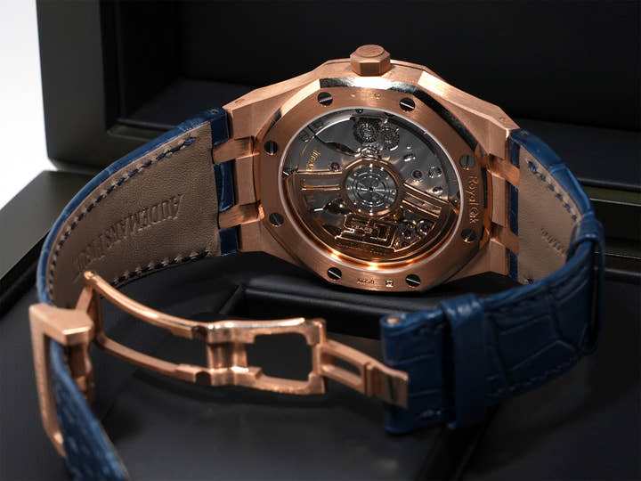 オーデマピゲ ロイヤルオーク Ref.15510OR.OO.D315CR.01 ピンクゴールド ナイトブルー文字盤