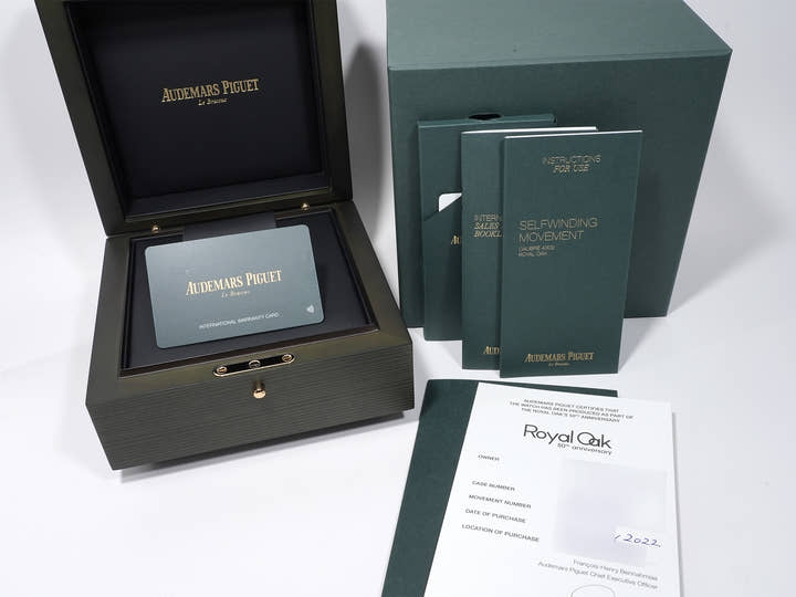 オーデマピゲ ロイヤルオーク Ref.15510OR.OO.D315CR.01 ピンクゴールド ナイトブルー文字盤