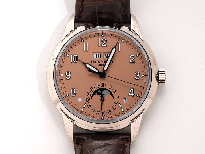 パテックフィリップ グランドコンプリケーション Ref.5320G-011 ホワイトゴールド ローズゴールドめっきのオパーリン文字盤