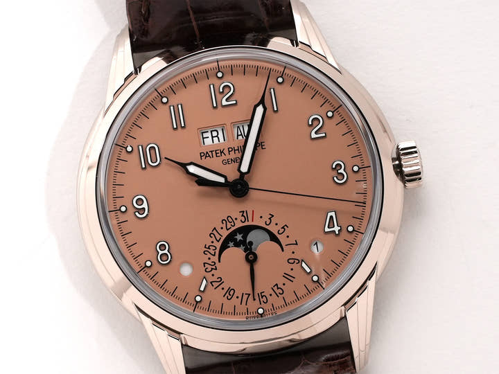 パテックフィリップ グランドコンプリケーション Ref.5320G-011 ホワイトゴールド ローズゴールドめっきのオパーリン文字盤