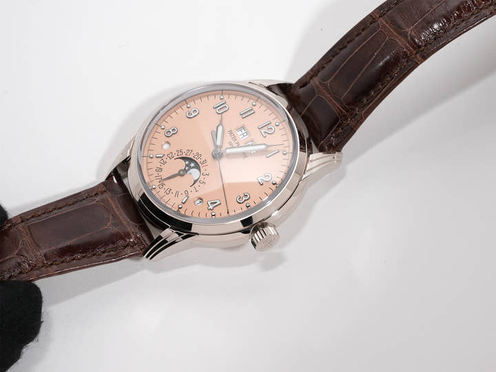 パテックフィリップ グランドコンプリケーション Ref.5320G-011 ホワイトゴールド ローズゴールドめっきのオパーリン文字盤