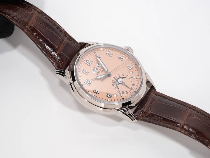 パテックフィリップ グランドコンプリケーション Ref.5320G-011 ホワイトゴールド ローズゴールドめっきのオパーリン文字盤