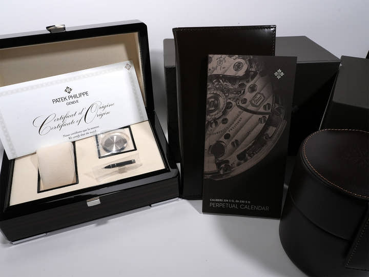 パテックフィリップ グランドコンプリケーション Ref.5320G-011 ホワイトゴールド ローズゴールドめっきのオパーリン文字盤