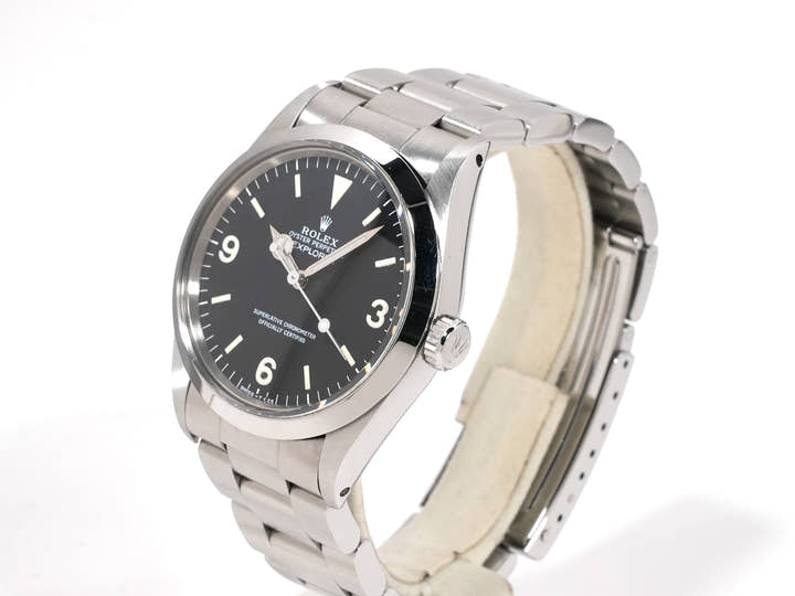 ロレックス エクスプローラーI Ref.1016 ステンレススチール ブラック文字盤