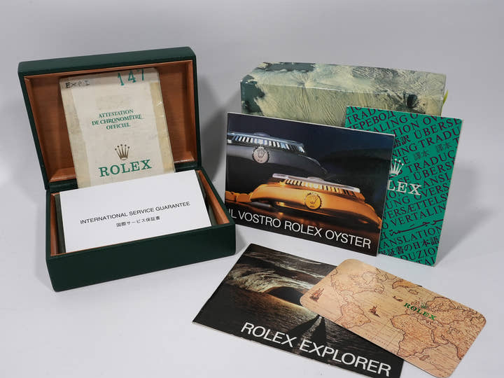 ロレックス エクスプローラーI Ref.1016 ステンレススチール ブラック文字盤