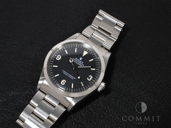 ロレックス エクスプローラーI Ref.1016 ステンレススチール ブラック文字盤