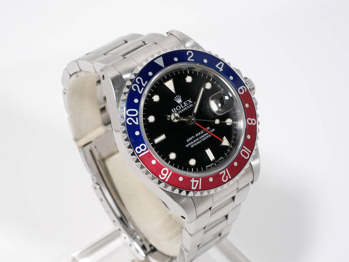 ロレックス GMTマスター Ref.16700 ステンレススチール ブラック文字盤 オイスターブレスレット