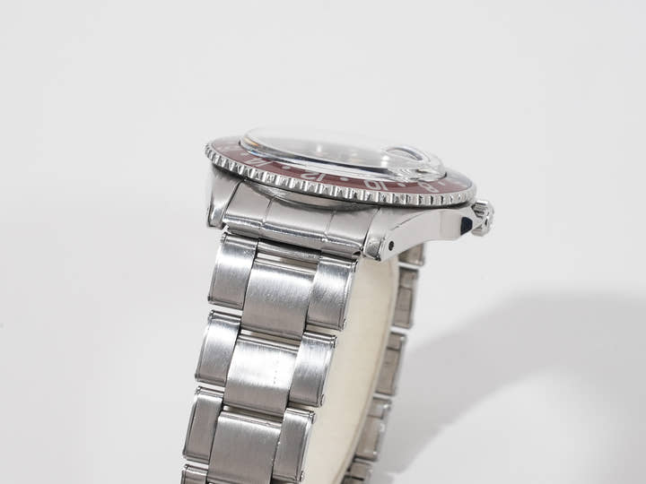 ロレックス GMTマスター Ref.1675MM ステンレススチール ブラック文字盤 オイスターブレスレット