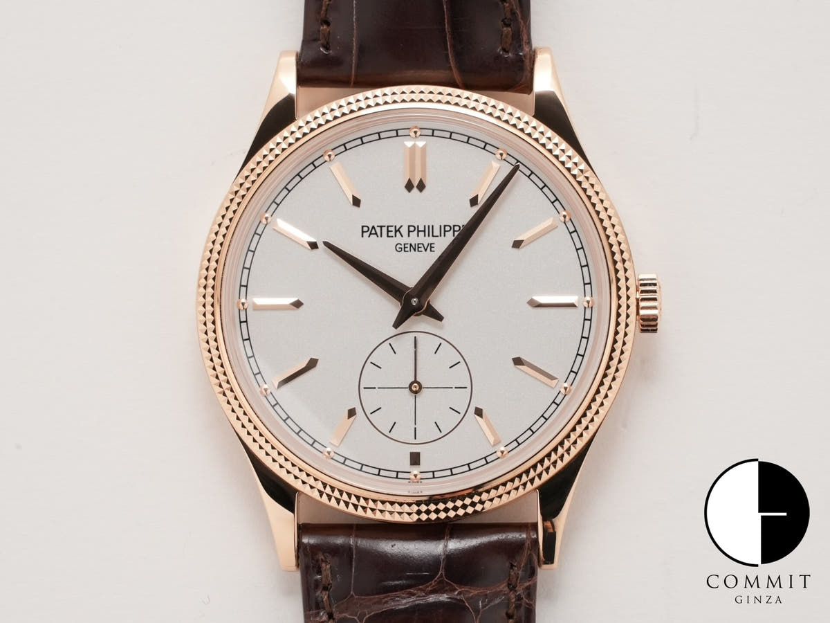 パテックフィリップ カラトラバ Ref.6119R-001 ローズゴールド シルバー文字盤