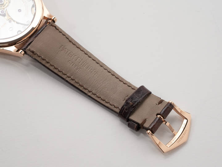 パテックフィリップ カラトラバ Ref.6119R-001 ローズゴールド シルバー文字盤