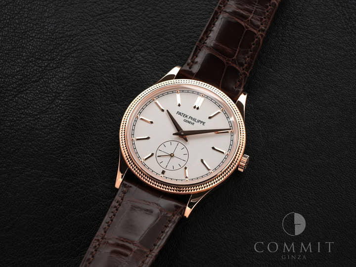 パテックフィリップ カラトラバ Ref.6119R-001 ローズゴールド シルバー文字盤