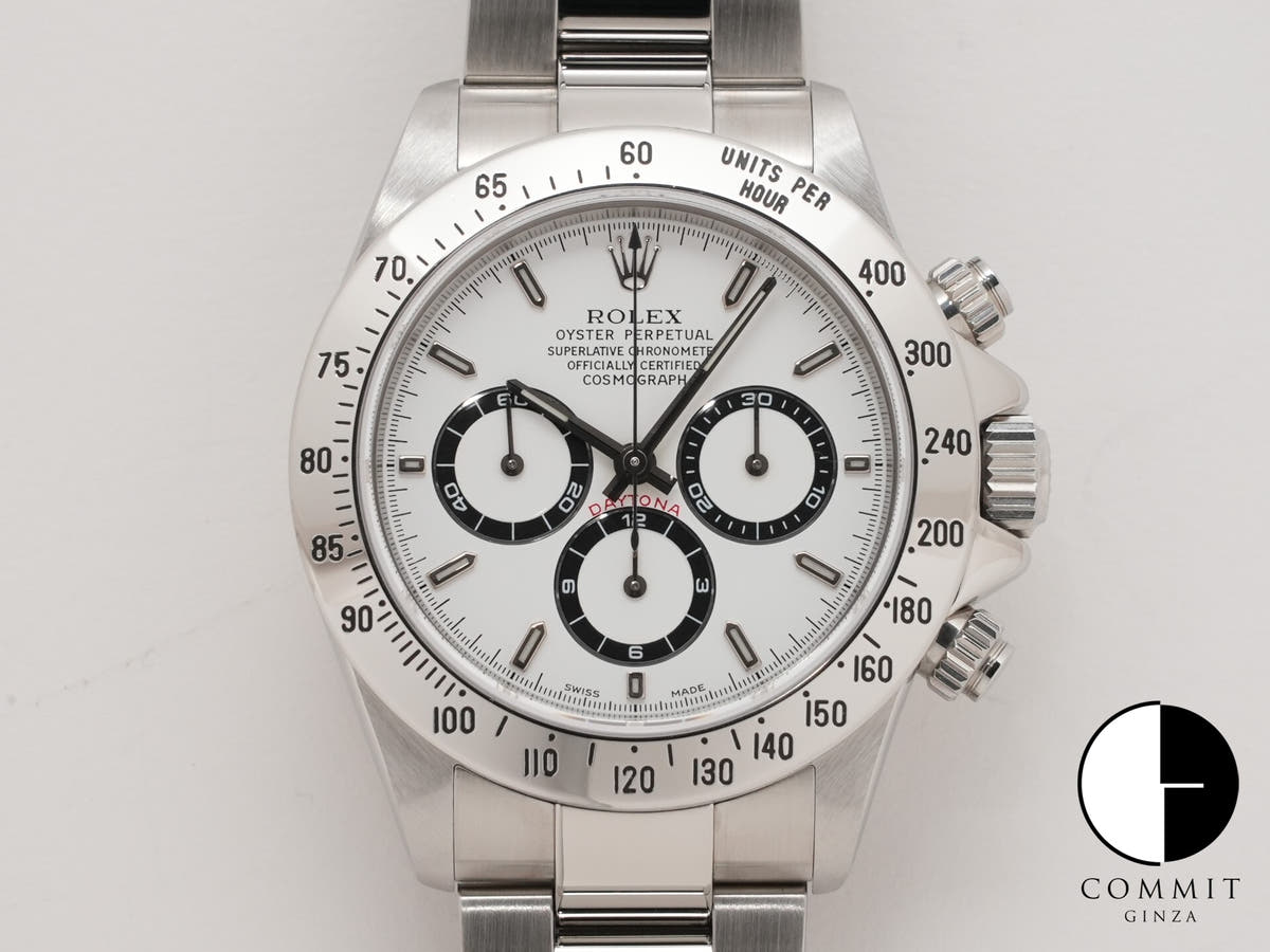 ロレックス デイトナ エルプリメロ Ref.16520 ステンレススチール ホワイト文字盤