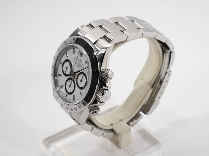 ロレックス デイトナ エルプリメロ Ref.16520 ステンレススチール ホワイト文字盤