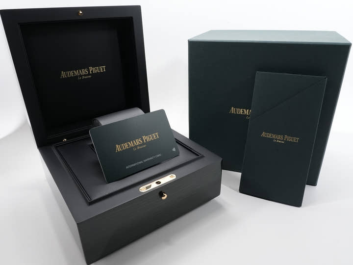 オーデマピゲ ロイヤルオーク Ref.15503BC.OO.1220BC.01 ホワイトゴールド ブルー文字盤