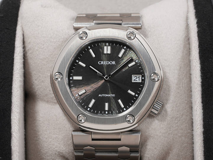 セイコー クレドール ロコモティブ Ref.GCCR999 ブラック文字盤 極美品 qpbtf6ng