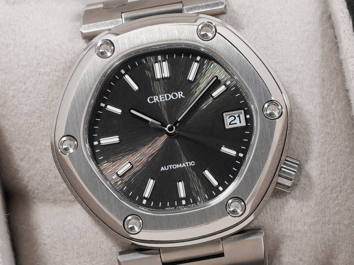 セイコー クレドール ロコモティブ Ref.GCCR999 ブラック文字盤 極美品 qpbtf6ng