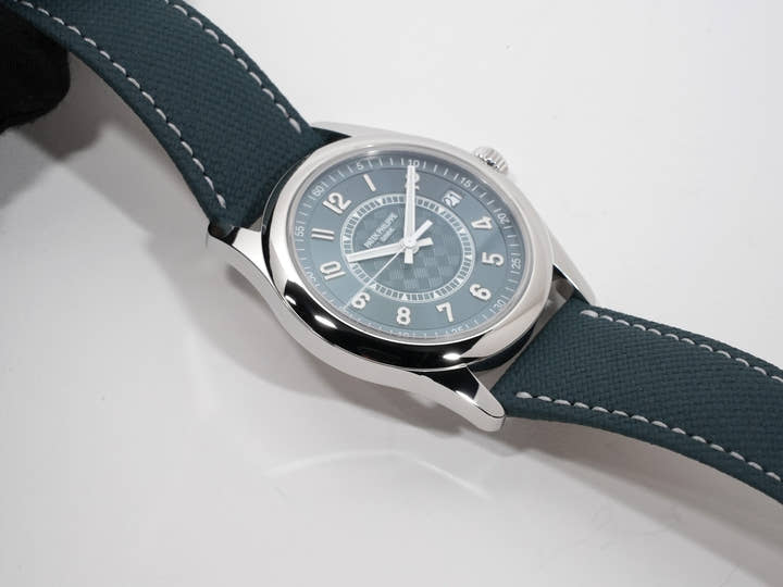 パテックフィリップ カラトラバ Ref.6007A-001 ステンレススチール グレーブルー文字盤