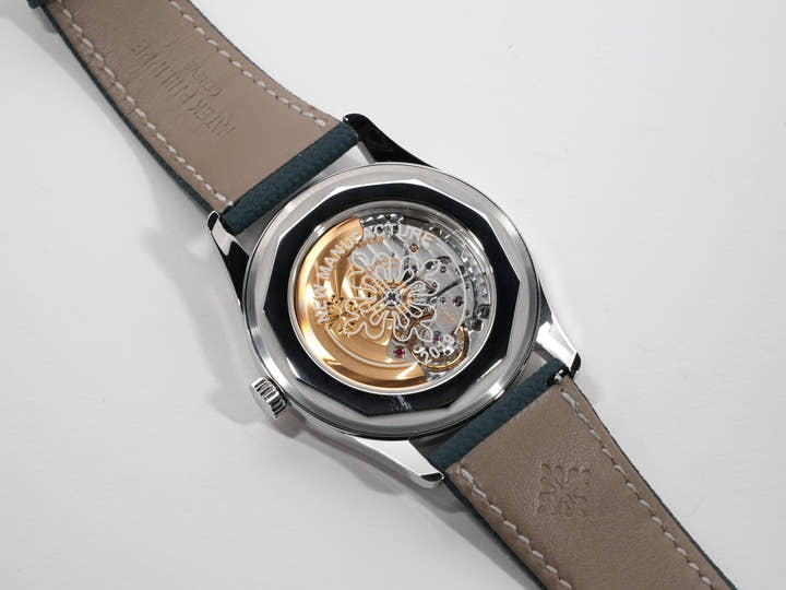 パテックフィリップ カラトラバ Ref.6007A-001 ステンレススチール グレーブルー文字盤