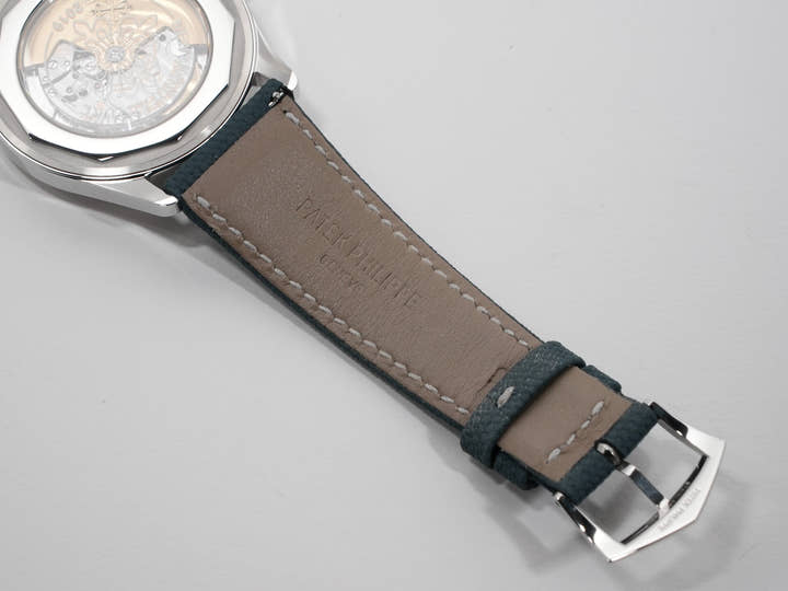 パテックフィリップ カラトラバ Ref.6007A-001 ステンレススチール グレーブルー文字盤