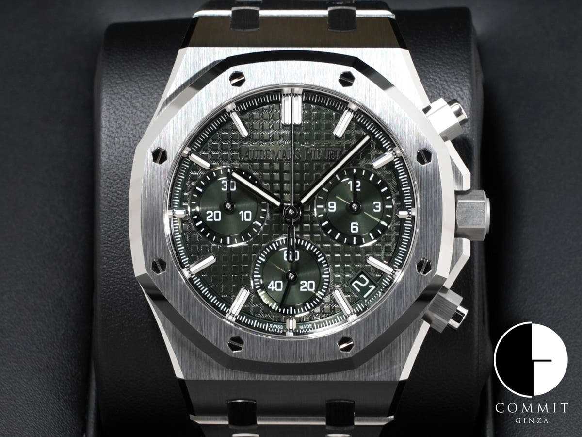 オーデマピゲ ロイヤルオーク クロノグラフ Ref.26240ST.OO.1320ST.08 ステンレススチール カーキグリーン文字盤