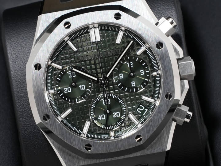 オーデマピゲ ロイヤルオーク クロノグラフ Ref.26240ST.OO.1320ST.08 ステンレススチール カーキグリーン文字盤