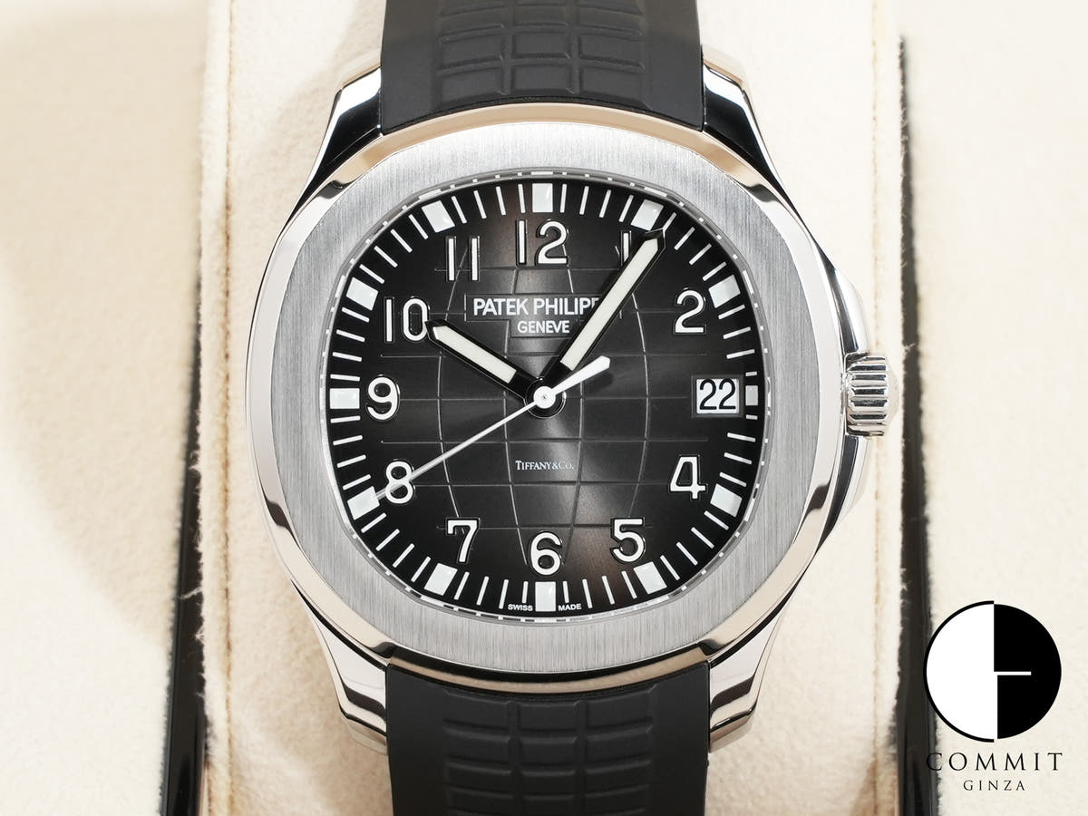 Patek Philippe Aquanaut TIFFANY & CO. Ref. 5167A-001 Stainless Steel Black Dial