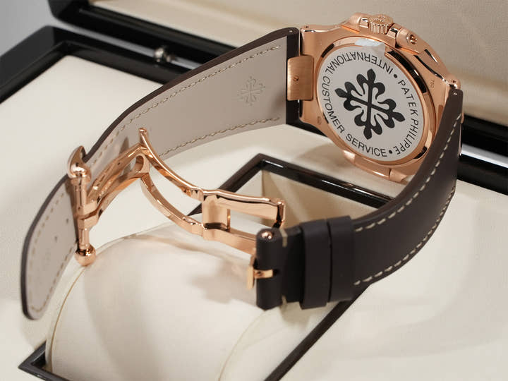 パテックフィリップ ノーチラス Ref.5712R-001 ローズゴールド ブラック ブラウン文字盤