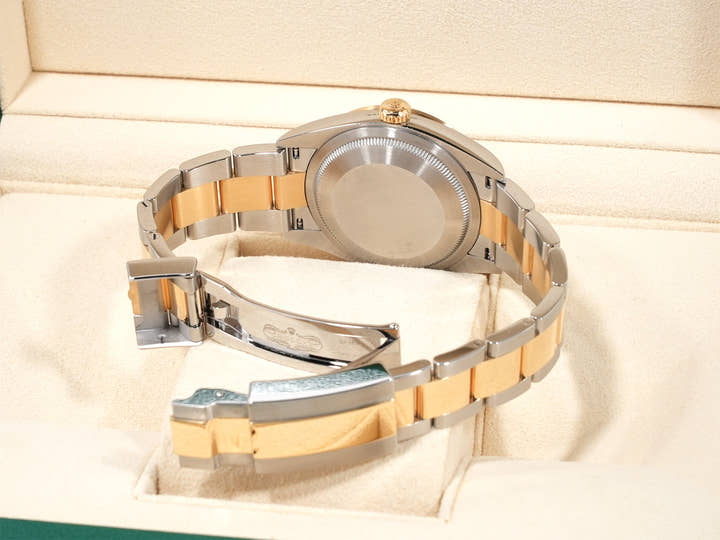 ロレックス エクスプローラー36 Ref.124273 ステンレススチール/イエローゴールド ブラック文字盤