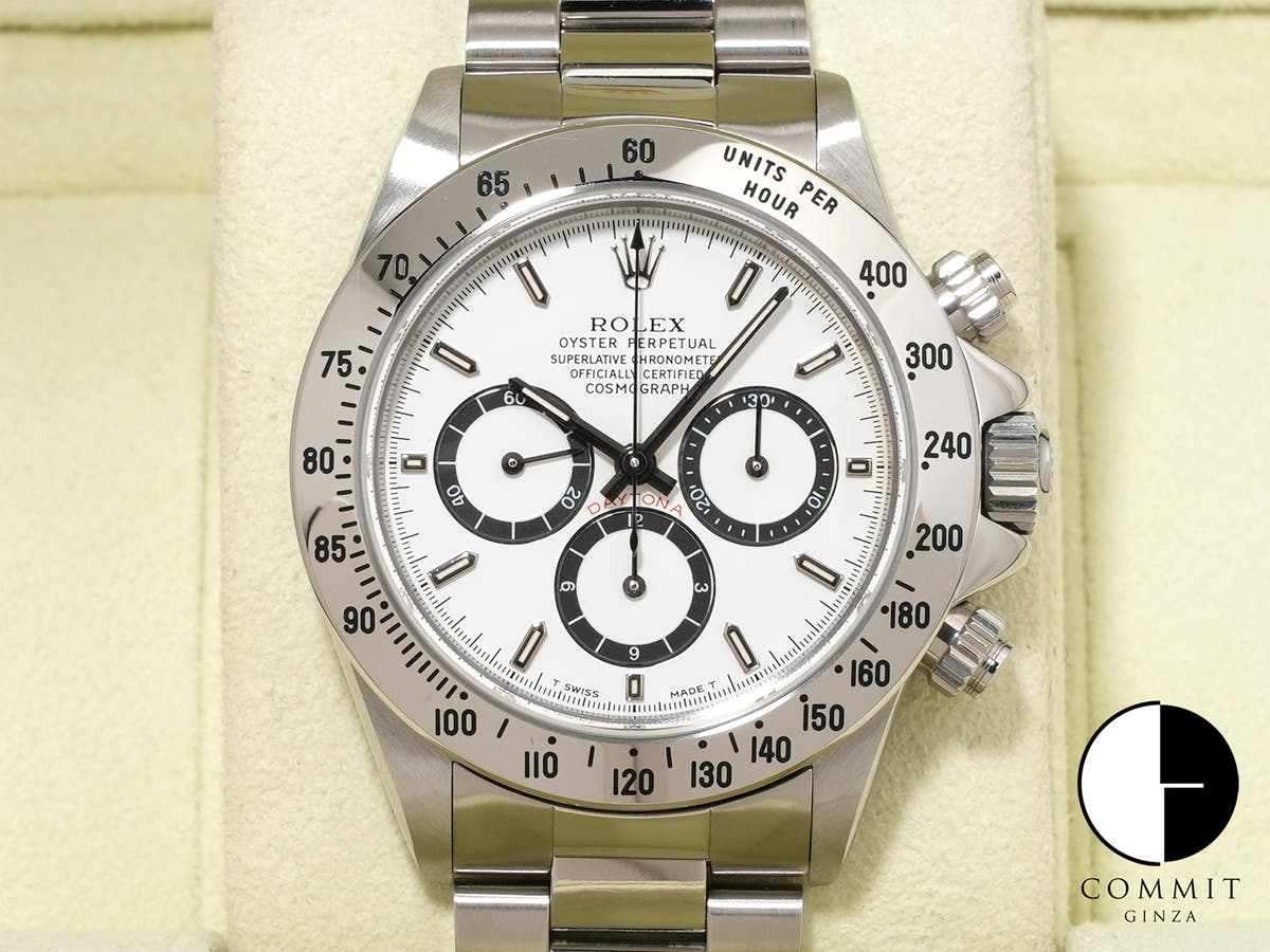 ロレックス デイトナ エルプリメロ Ref.16520 ステンレススチール ホワイト文字盤