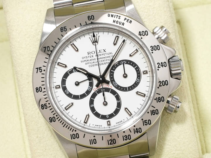 ロレックス デイトナ エルプリメロ Ref.16520 ステンレススチール ホワイト文字盤