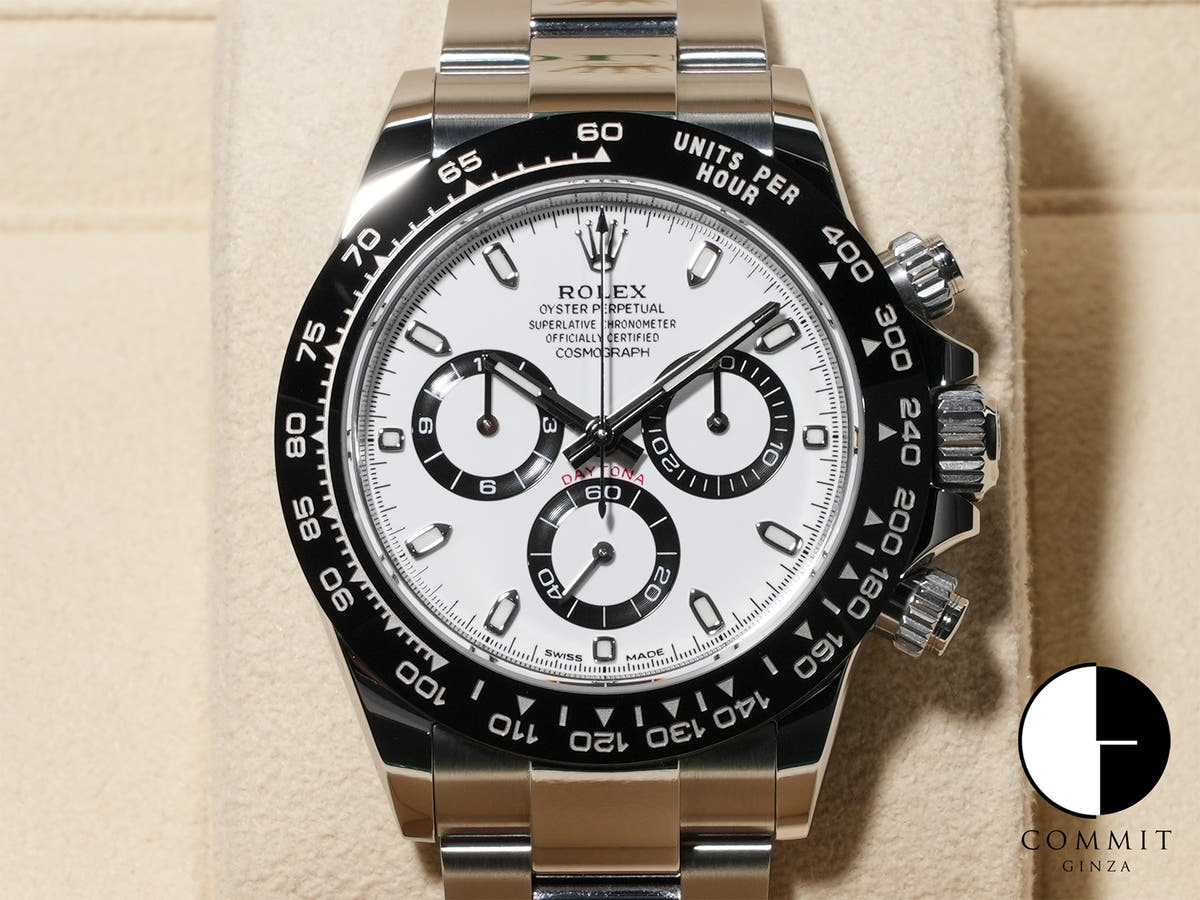 ロレックス デイトナ Ref.116500LN ステンレススチール ホワイト文字盤