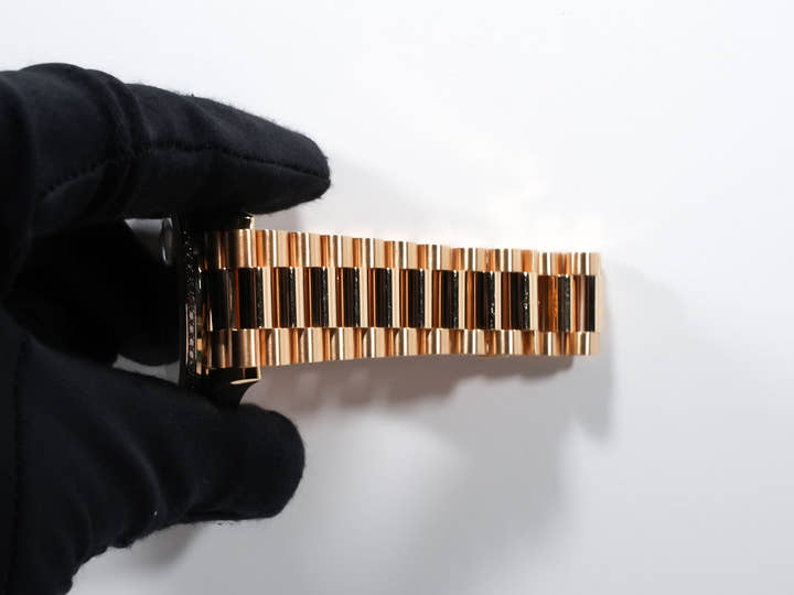 ロレックス デイデイト36 Ref.128348RBR イエローゴールド マラカイト文字盤