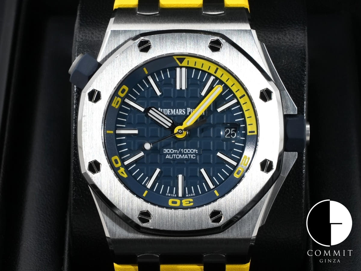オーデマピゲ ロイヤルオーク オフショア ダイバー Ref.15710ST.OO.A027CA.01 ステンレススチール ブルー文字盤
