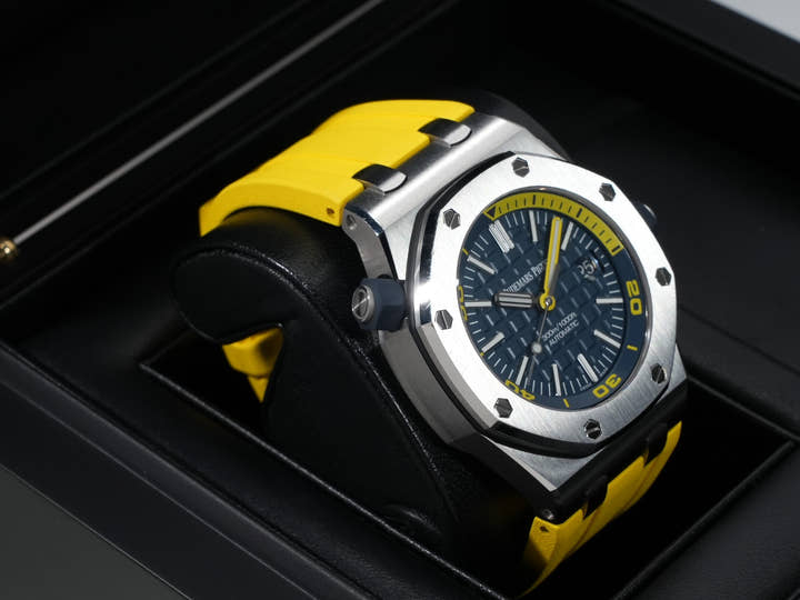 オーデマピゲ ロイヤルオーク オフショア ダイバー Ref.15710ST.OO.A027CA.01 ステンレススチール ブルー文字盤