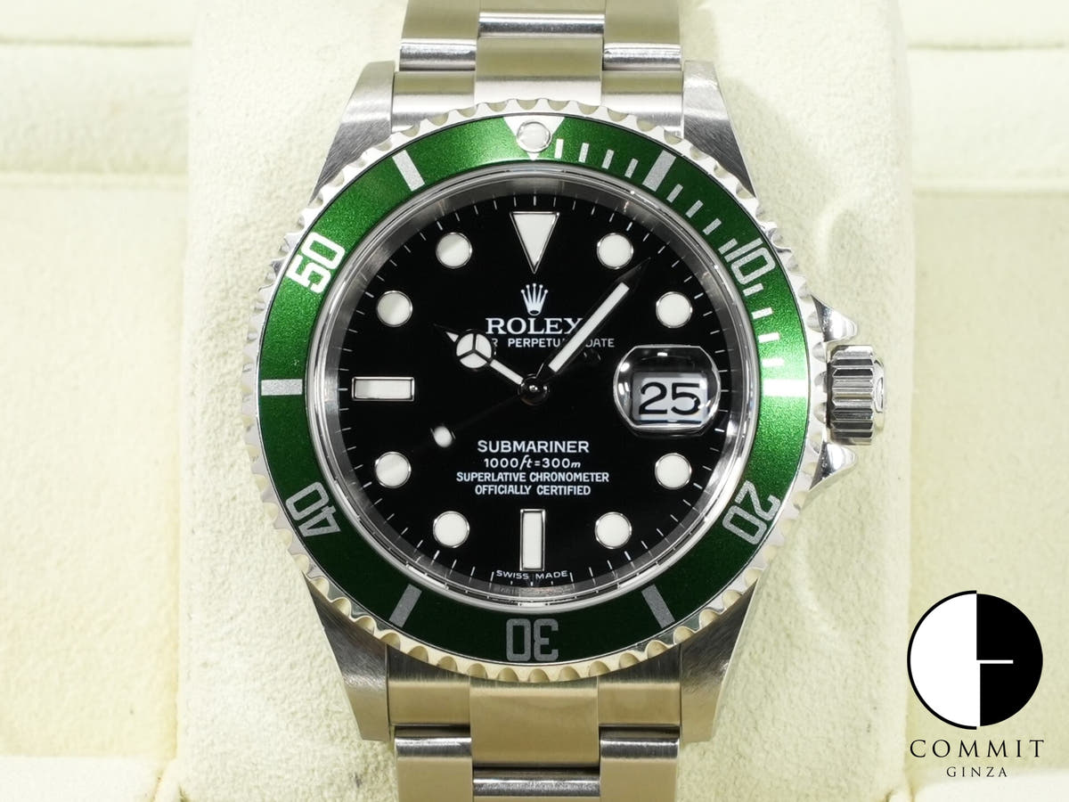 Rolex Submariner Date Ref. 16610LV Stainless Steel Black Dial