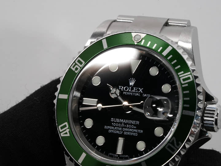 Rolex Submariner Date Ref. 16610LV Stainless Steel Black Dial