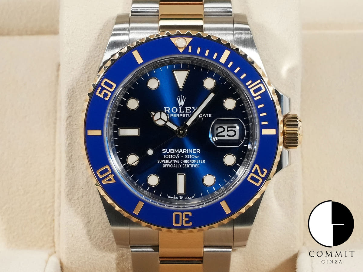 Rolex Submariner Date Ref. 126613LB Stainless Steel/Yellow Gold Blue Dial