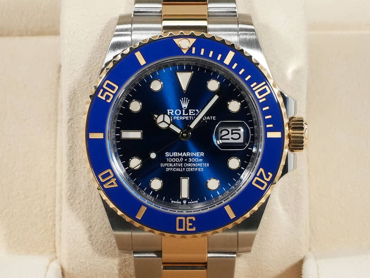 Rolex Submariner Date Ref. 126613LB Stainless Steel/Yellow Gold Blue Dial