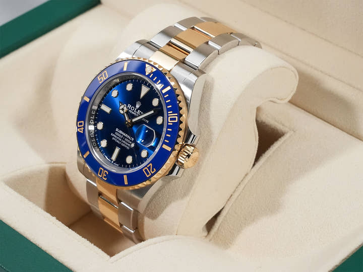 Rolex Submariner Date Ref. 126613LB Stainless Steel/Yellow Gold Blue Dial