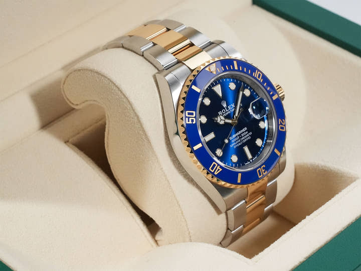 Rolex Submariner Date Ref. 126613LB Stainless Steel/Yellow Gold Blue Dial