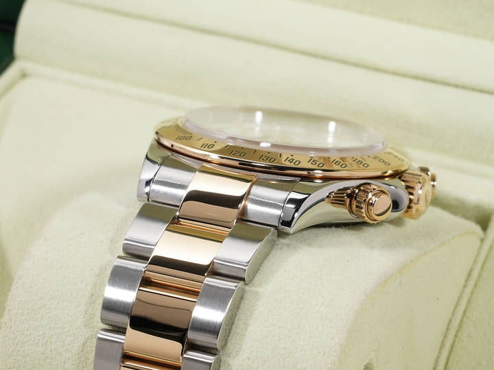 ロレックス デイトナ Ref.116523 ステンレススチール/イエローゴールド ホワイト文字盤