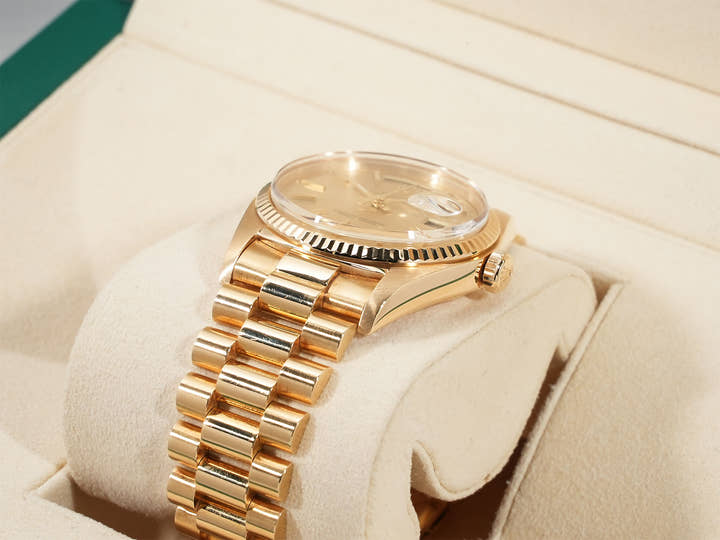 Rolex Day-Date Ref. 1803/8 Yellow Gold Champagne Dial