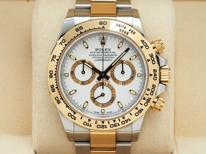 Rolex Daytona Ref. 116503 Stainless Steel/Yellow Gold White Dial