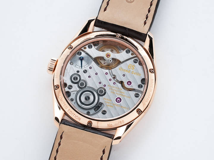 グランドセイコー メカニカルハイビート 36000 80 Hours 限定モデル Ref.SLGW002 18KPG シルバー文字盤 未使用 x5omv454