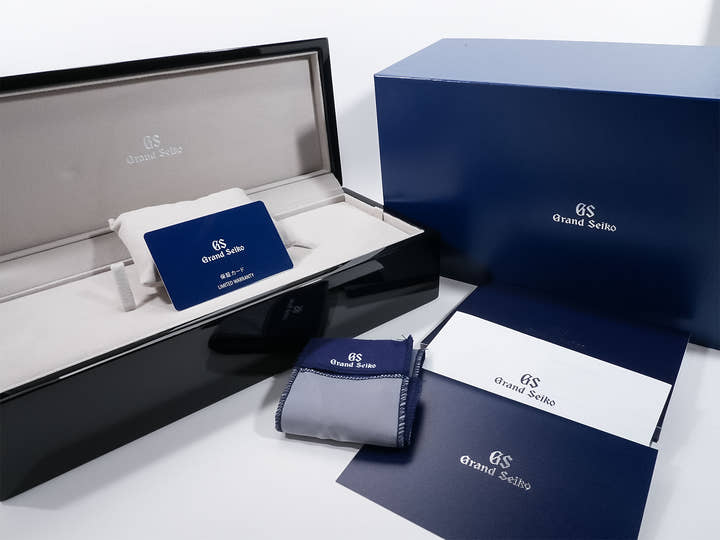 グランドセイコー メカニカルハイビート 36000 80 Hours 限定モデル Ref.SLGW002 18KPG シルバー文字盤 未使用 x5omv454